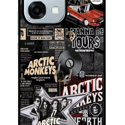 Arctic Monkeys Oppo F31 5G Glass Case Back Cover by Casekaro