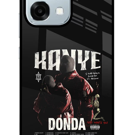 Donda Kanye West Oppo F31 5G Glass Case Back Cover by Casekaro