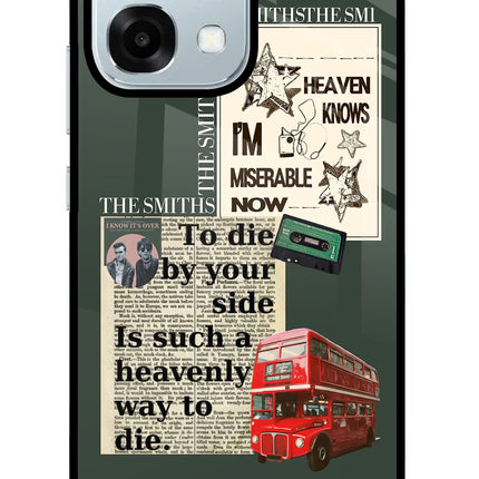 The Smiths Oppo F31 5G Glass Case Back Cover by Casekaro