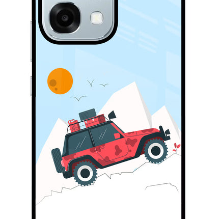 Mountain Trail Beast Oppo F31 5G Glass Case