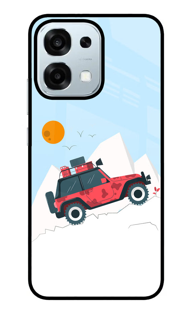 Mountain Trail Beast Oppo F31 5G Glass Case