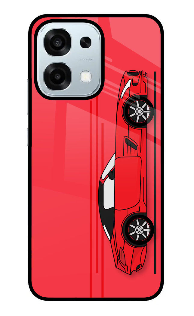 Red Velocity Oppo F31 5G Glass Case