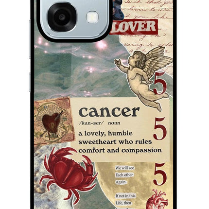 Cancer Zodiac Oppo F31 5G Glass Case