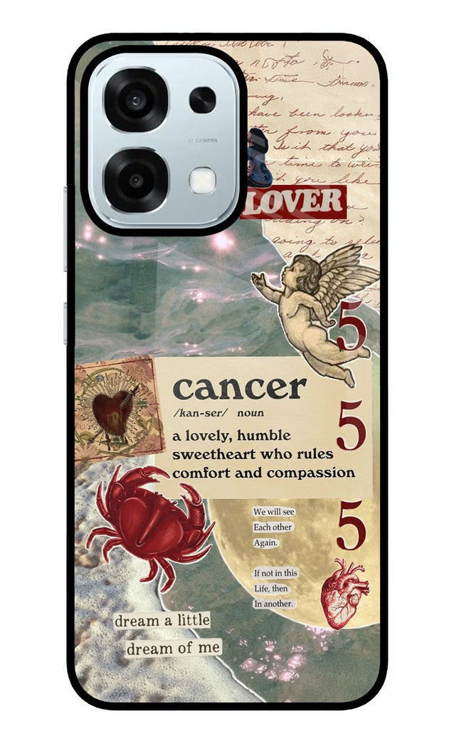 Cancer Zodiac Oppo F31 5G Glass Case