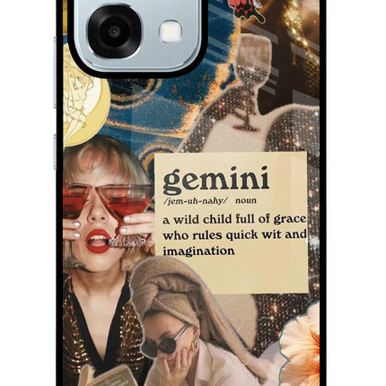 Gemini Zodiac Oppo F31 5G Glass Case