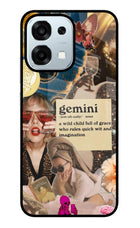 Gemini Zodiac Oppo F31 5G Glass Case