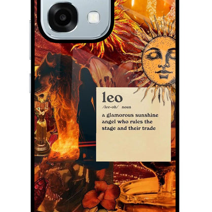 Leo Zodiac Oppo F31 5G Glass Case