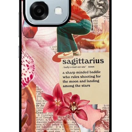 Sagittarius Zodiac Oppo F31 5G Glass Case