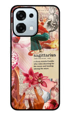 Sagittarius Zodiac Oppo F31 5G Glass Case