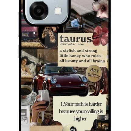 Taurus Zodiac Oppo F31 5G Glass Case
