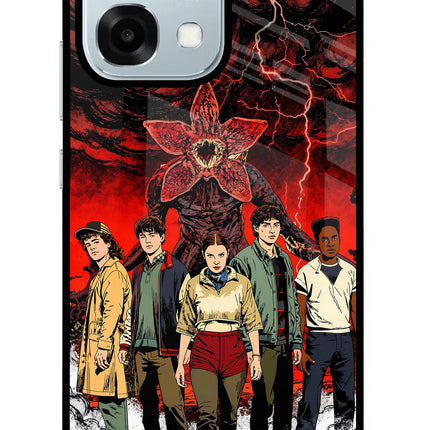 Ordinary Things Characters Oppo F31 5G Glass Case