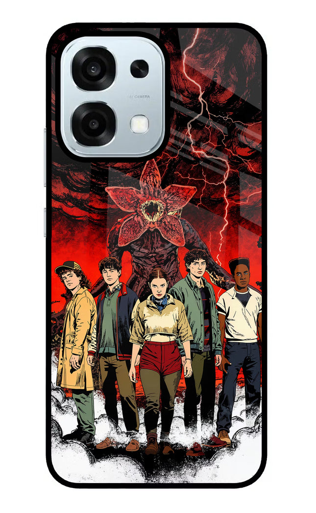 Ordinary Things Characters Oppo F31 5G Glass Case
