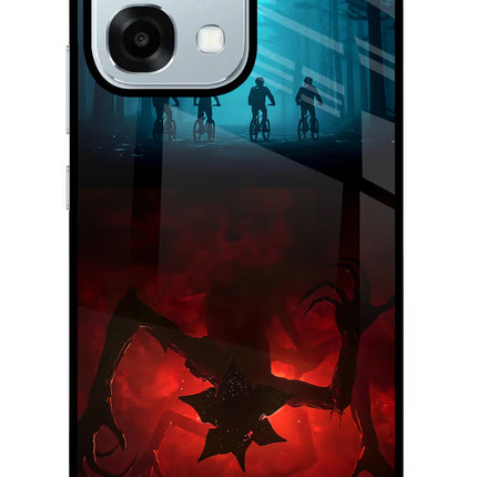 Ordinary Things Downside Up Oppo F31 5G Glass Case Back Cover by Casekaro