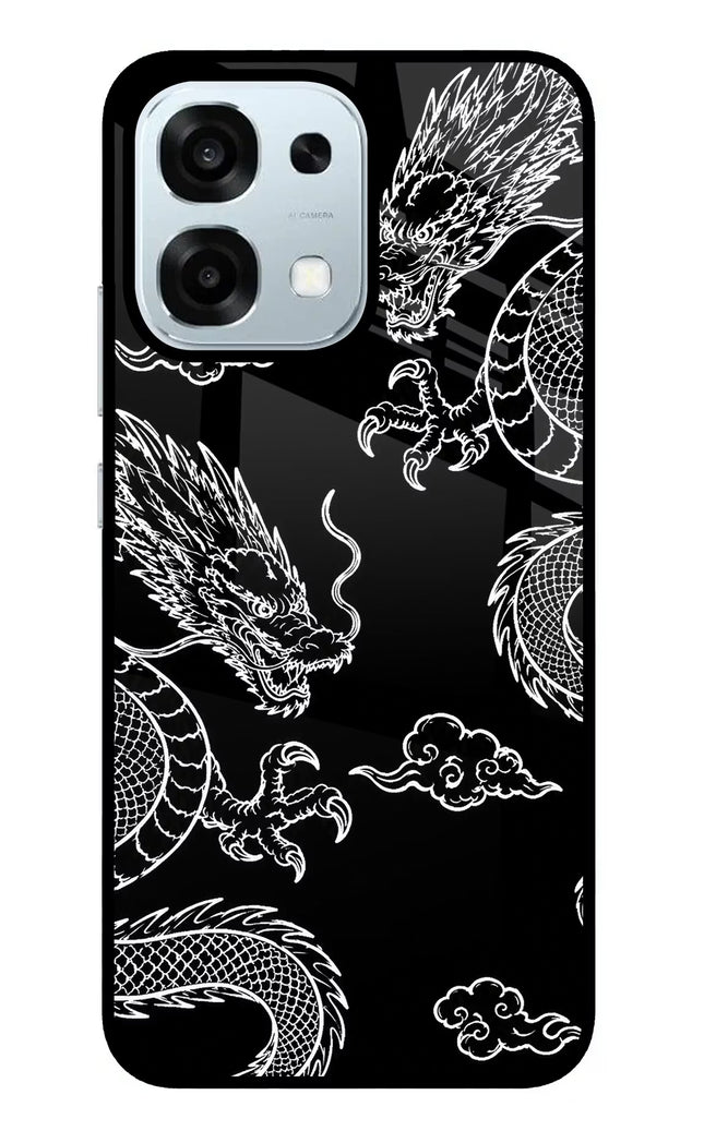 Twin Dragons Oppo F31 5G Glass Case