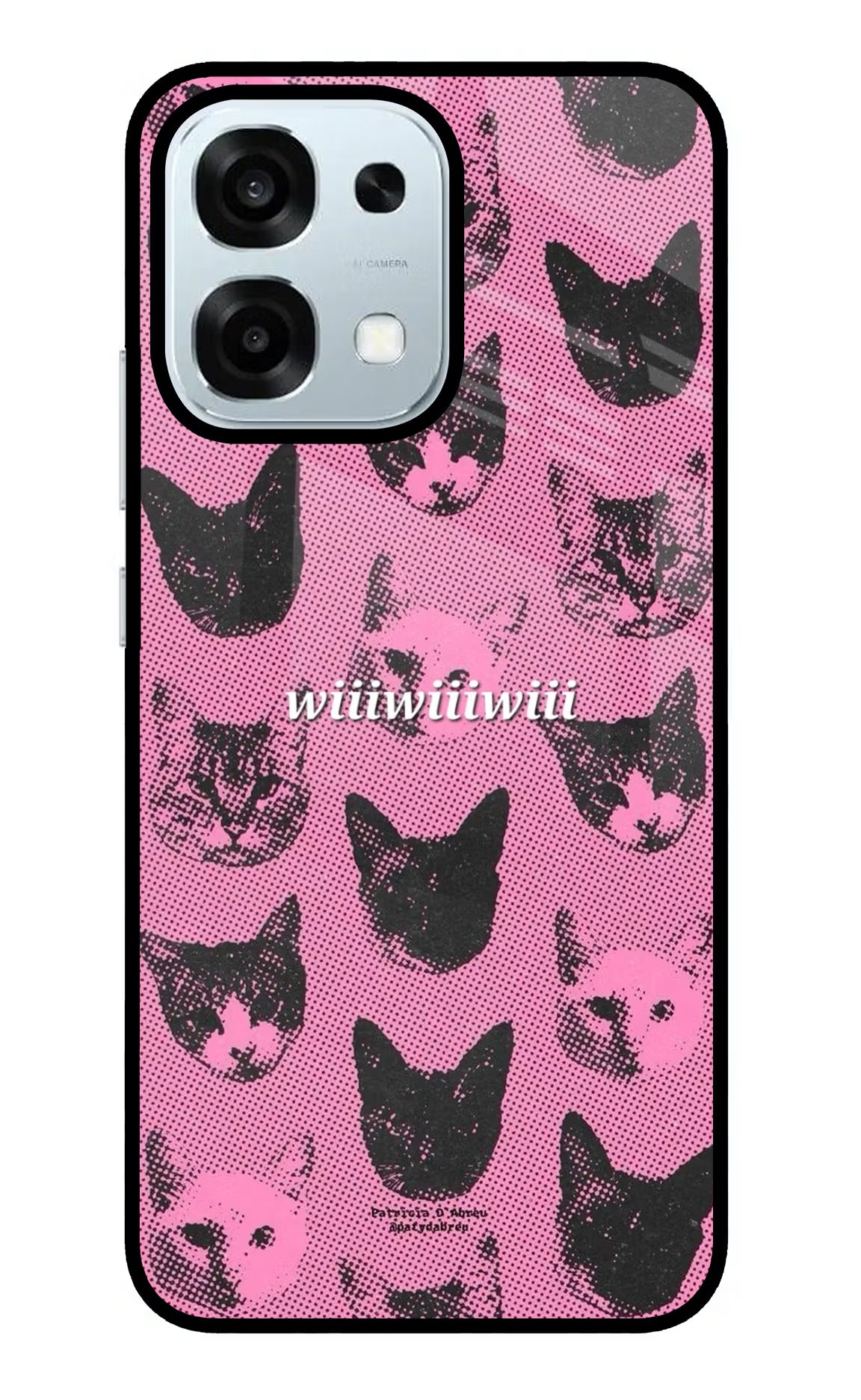 Pink Cats Oppo F31 5G Glass Case