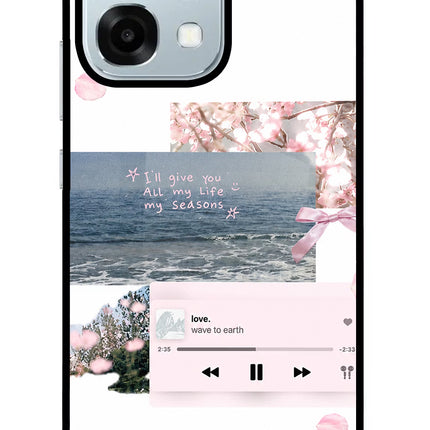 Wave to earth Oppo F31 5G Glass Case