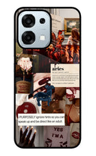 Zodiac Aries Oppo F31 5G Glass Case