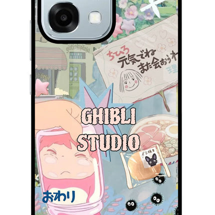Studio Ghibli Oppo F31 5G Glass Case