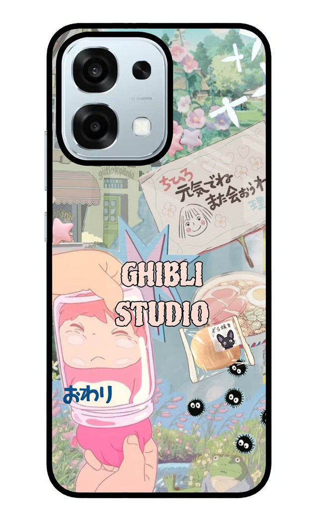 Studio Ghibli Oppo F31 5G Glass Case