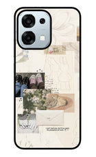 Soft Aesthetic Oppo F31 5G Glass Case