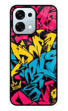 Graffiti Vibe Oppo F31 5G Glass Case
