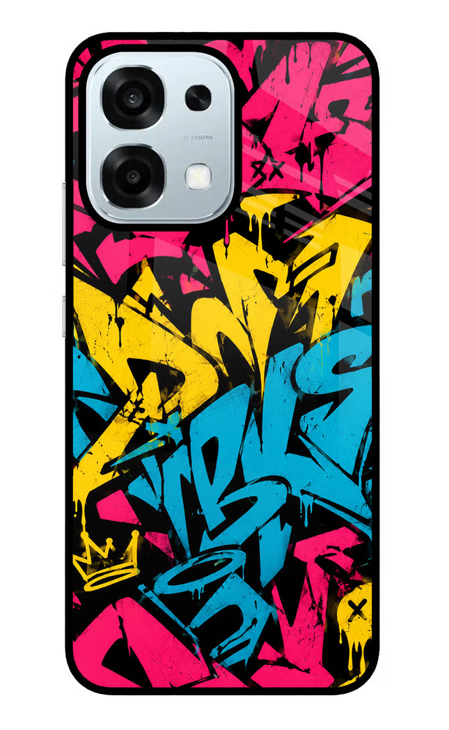 Graffiti Vibe Oppo F31 5G Glass Case