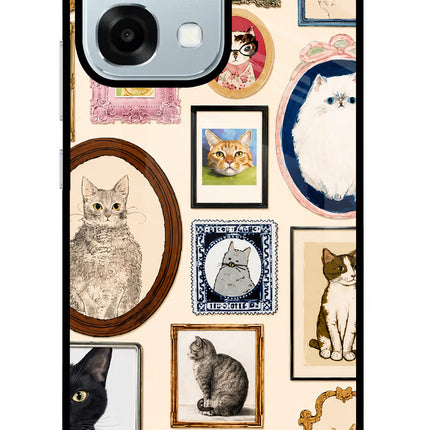 Mirror Cats Oppo F31 5G Glass Case