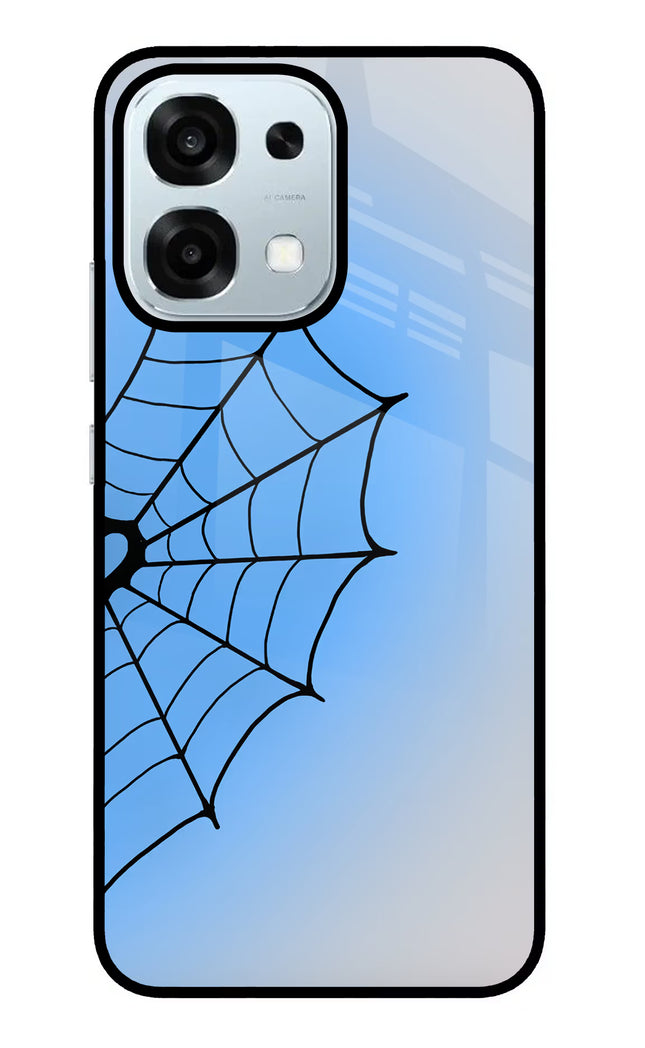 Blue Web Oppo F31 5G Glass Case