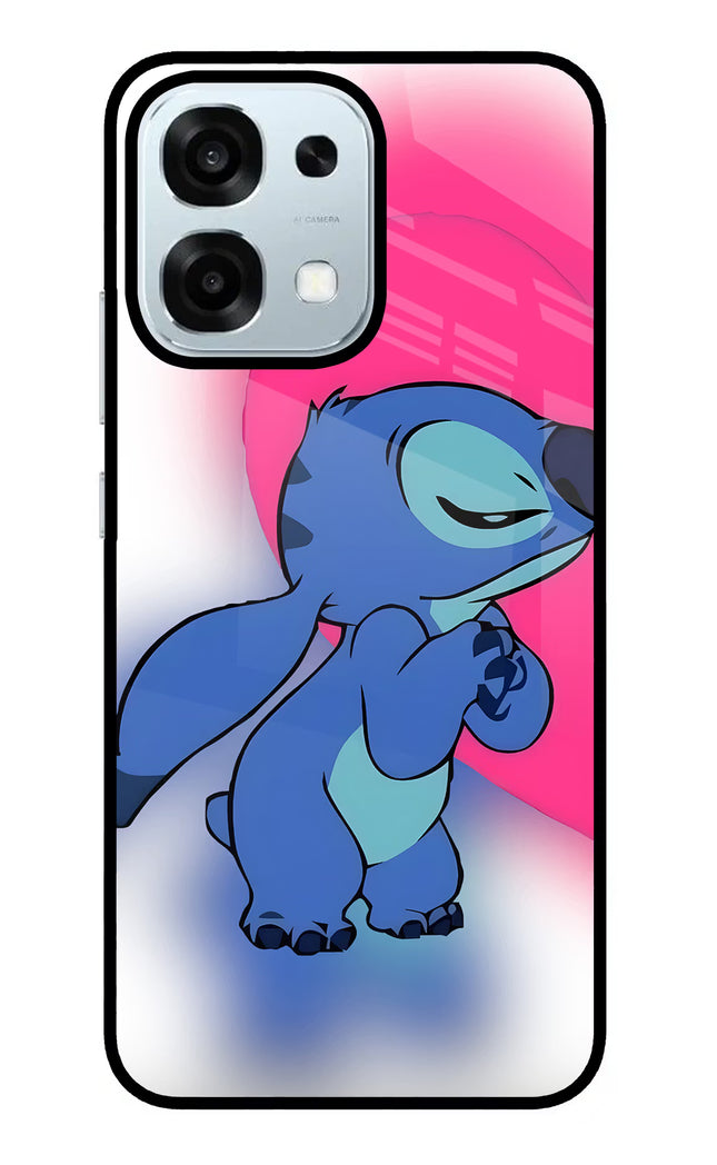 Stitch Hug Oppo F31 5G Glass Case