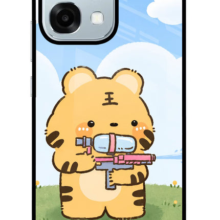 Tiger Treat Oppo F31 5G Glass Case