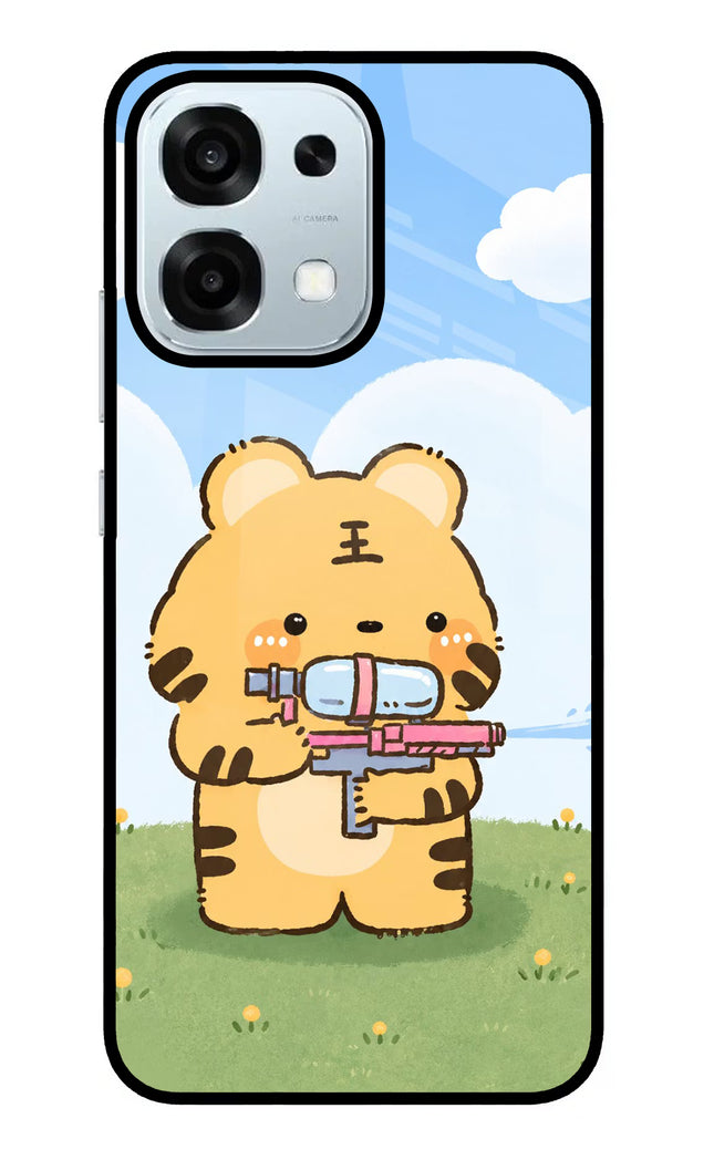 Tiger Treat Oppo F31 5G Glass Case