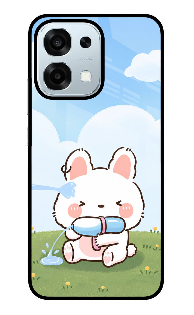 Bunny Treat Oppo F31 5G Glass Case