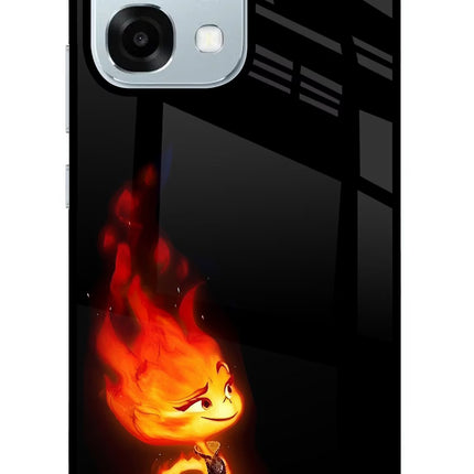 Ember Flame Oppo F31 5G Glass Case