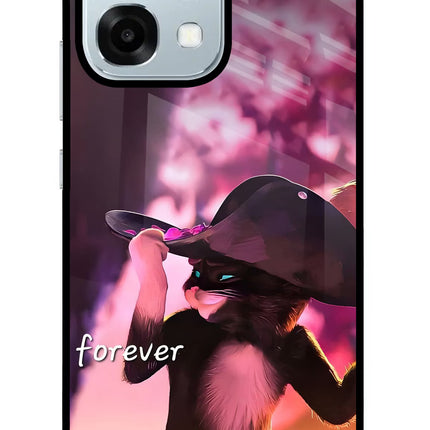 Forever Cat Oppo F31 5G Glass Case
