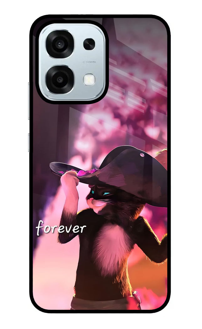 Forever Cat Oppo F31 5G Glass Case