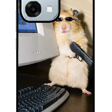 Hacker Hamster Oppo F31 5G Glass Case