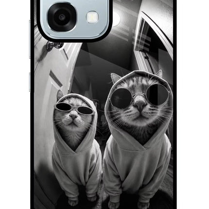 Hood Cats Oppo F31 5G Glass Case