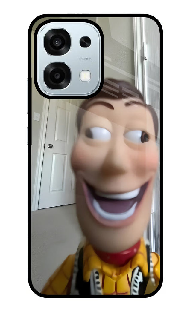 Side Eye Woody Oppo F31 5G Glass Case