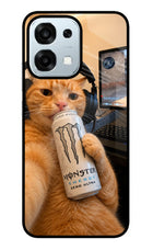 Gamer Cat Energy Oppo F31 5G Glass Case