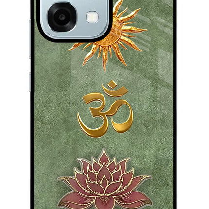 Om & Lotus Oppo F31 5G Glass Case
