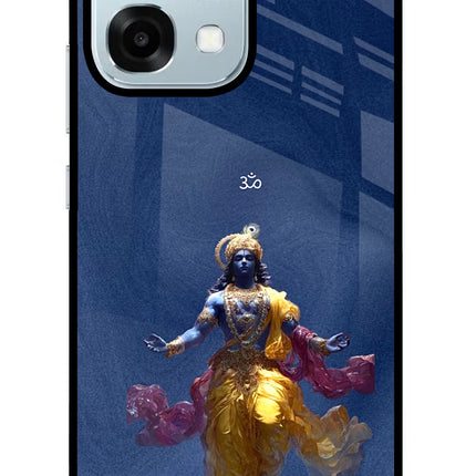 Cosmic Krishna Oppo F31 5G Glass Case