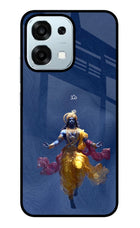 Cosmic Krishna Oppo F31 5G Glass Case