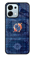 Koi Blue Oppo F31 5G Glass Case