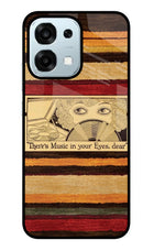 Vinyl Stripes Oppo F31 5G Glass Case