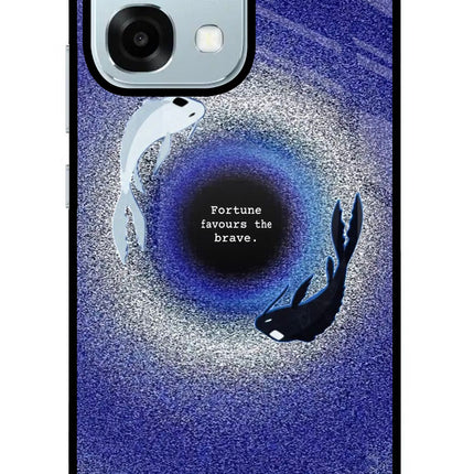 Dark Koi Oppo F31 5G Glass Case