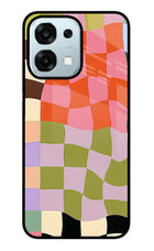 Wavy Grid Oppo F31 5G Glass Case