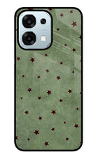 Green Stars Oppo F31 5G Glass Case