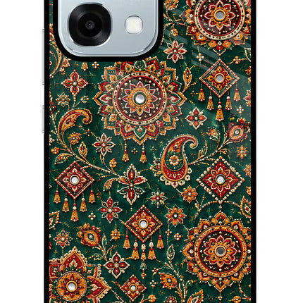 Green Pataka Oppo F31 5G Glass Case