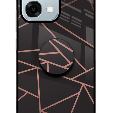Geometric Pattern Oppo F31 5G Pop Case by Casekaro