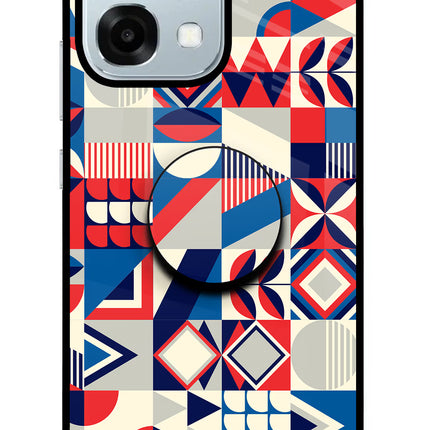 Colorful Pattern Oppo F31 5G Pop Case by Casekaro
